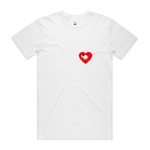 I Love Pugly - Mens Staple Organic Tee Thumbnail