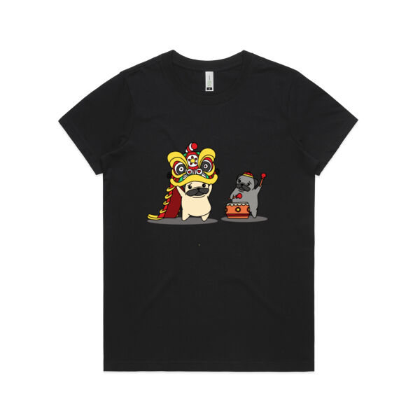 Chinese New Year - Womens Maple Organic Tee Thumbnail